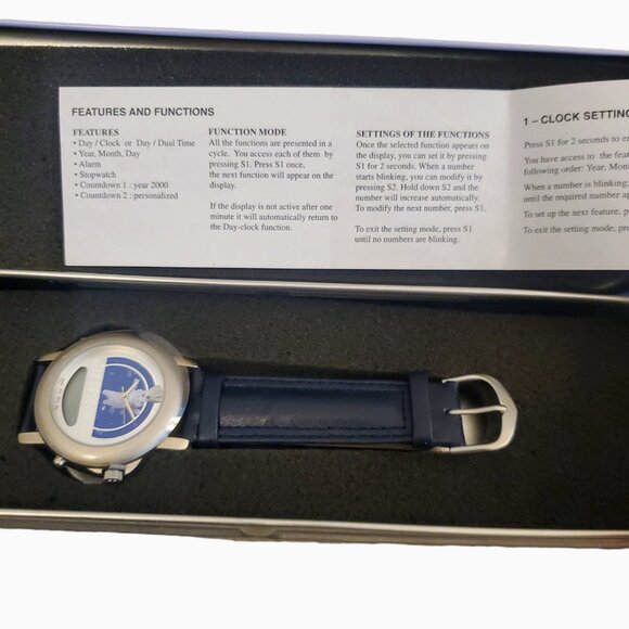 Vintage Collectible Pillsbury Doughboy 2000 Countdown Watch NWT main image 4